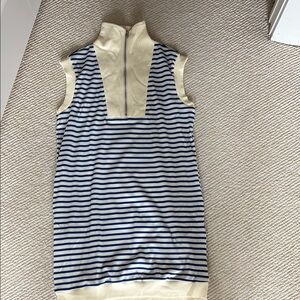 NWT Striped Sleeveless Dress with Zipper